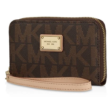 michael kors zip wallet iphone 5s|Michael Kors wristlet wallet outlet.